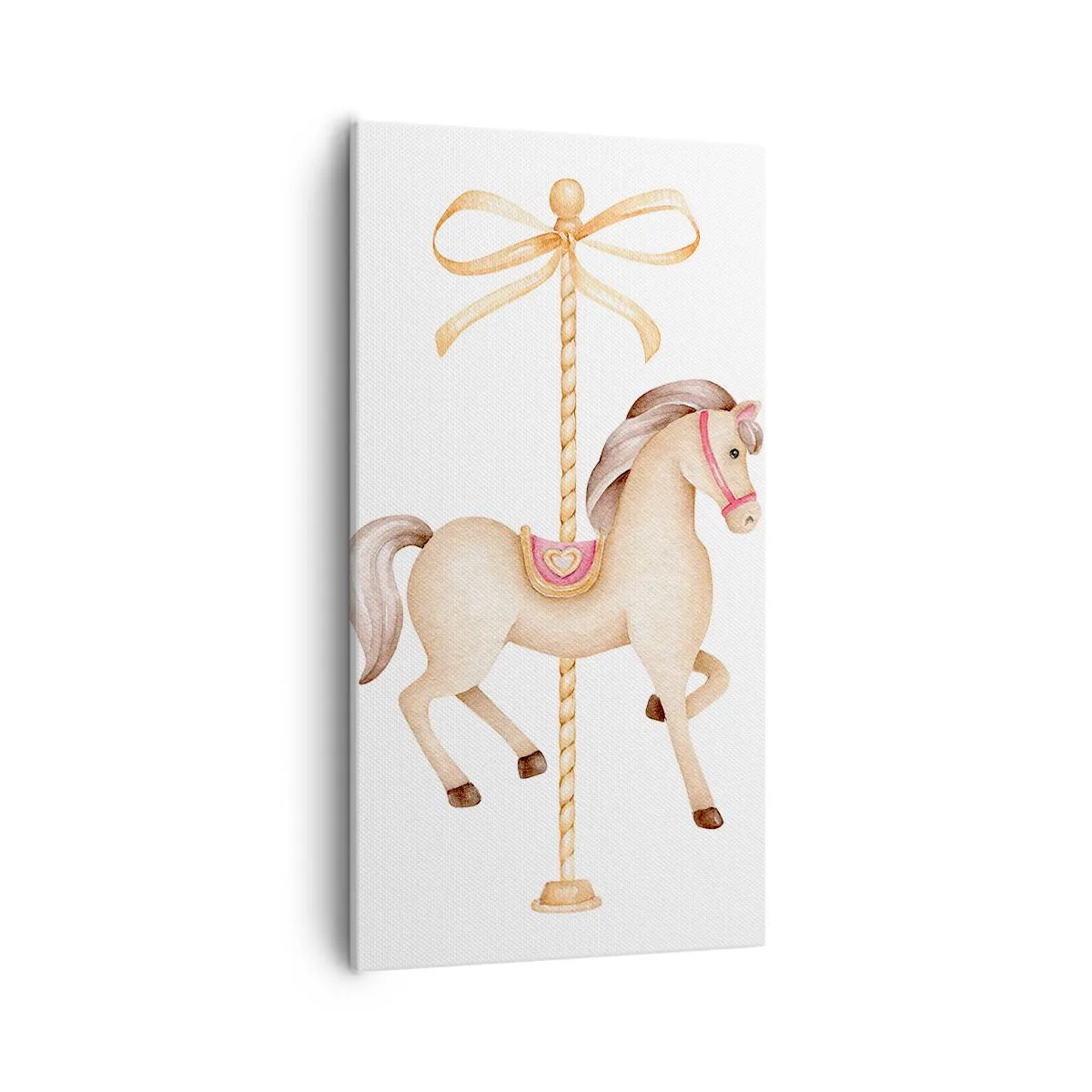 Obraz na plátně - Elegantním klusem - 55x100 cm