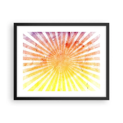 Plakát v černém rámu - Východy a západy - 50x40 cm