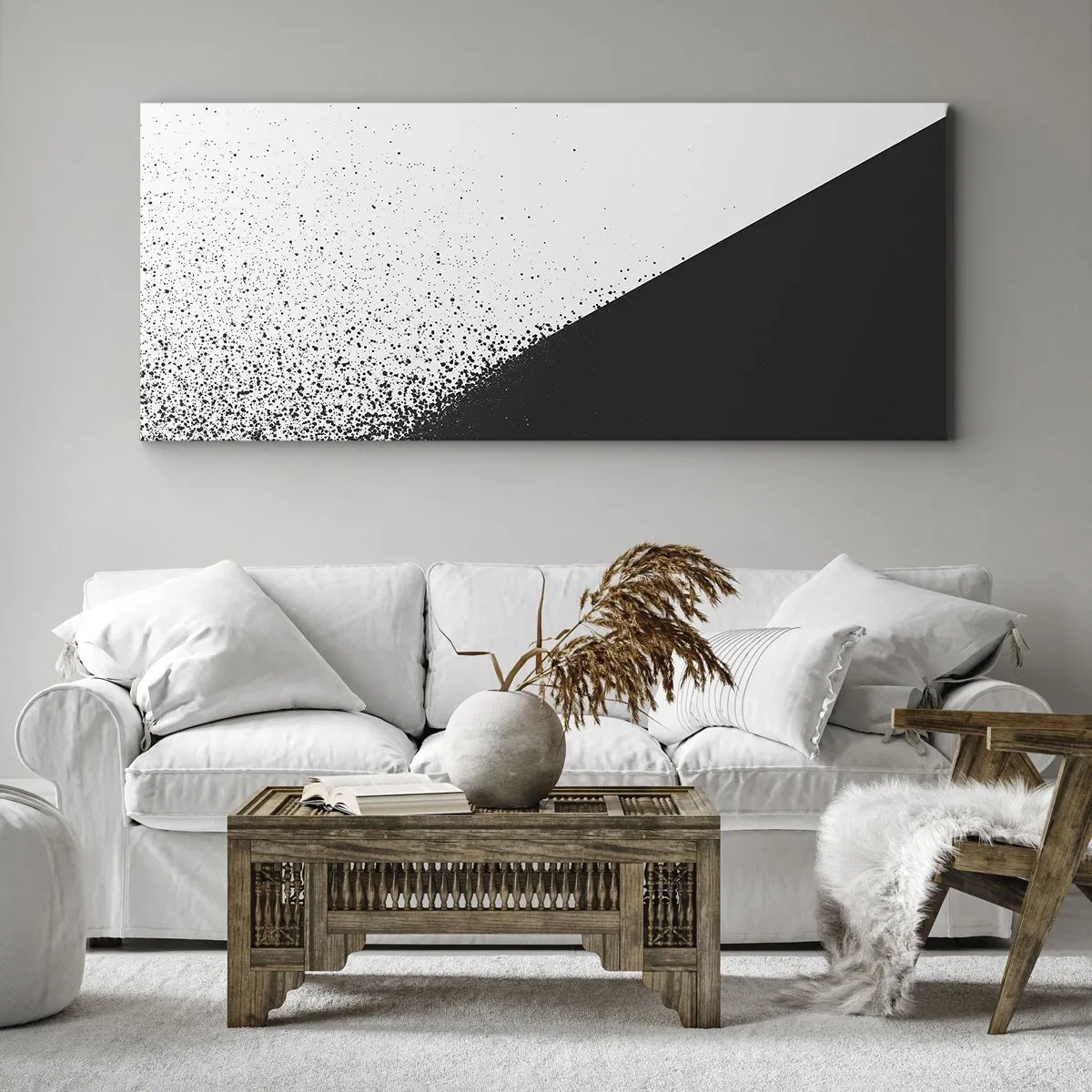 Obraz na plátně - Rychleji a rychleji, více a více - 160x50 cm
