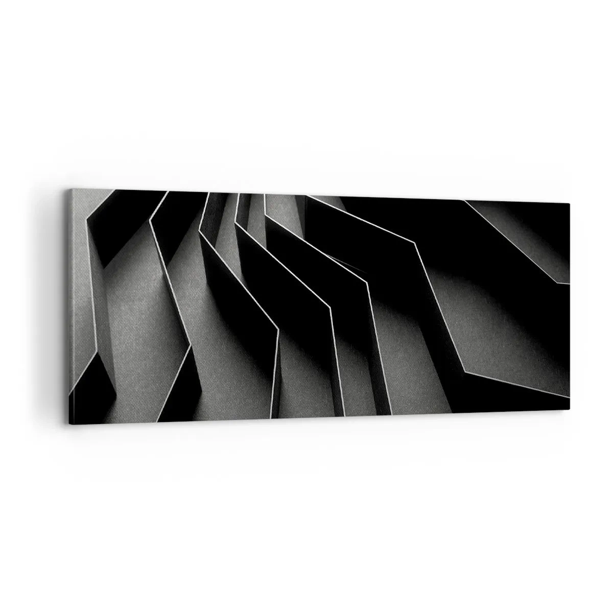 Obraz na plátně - Prostorový pořádek - 100x40 cm
