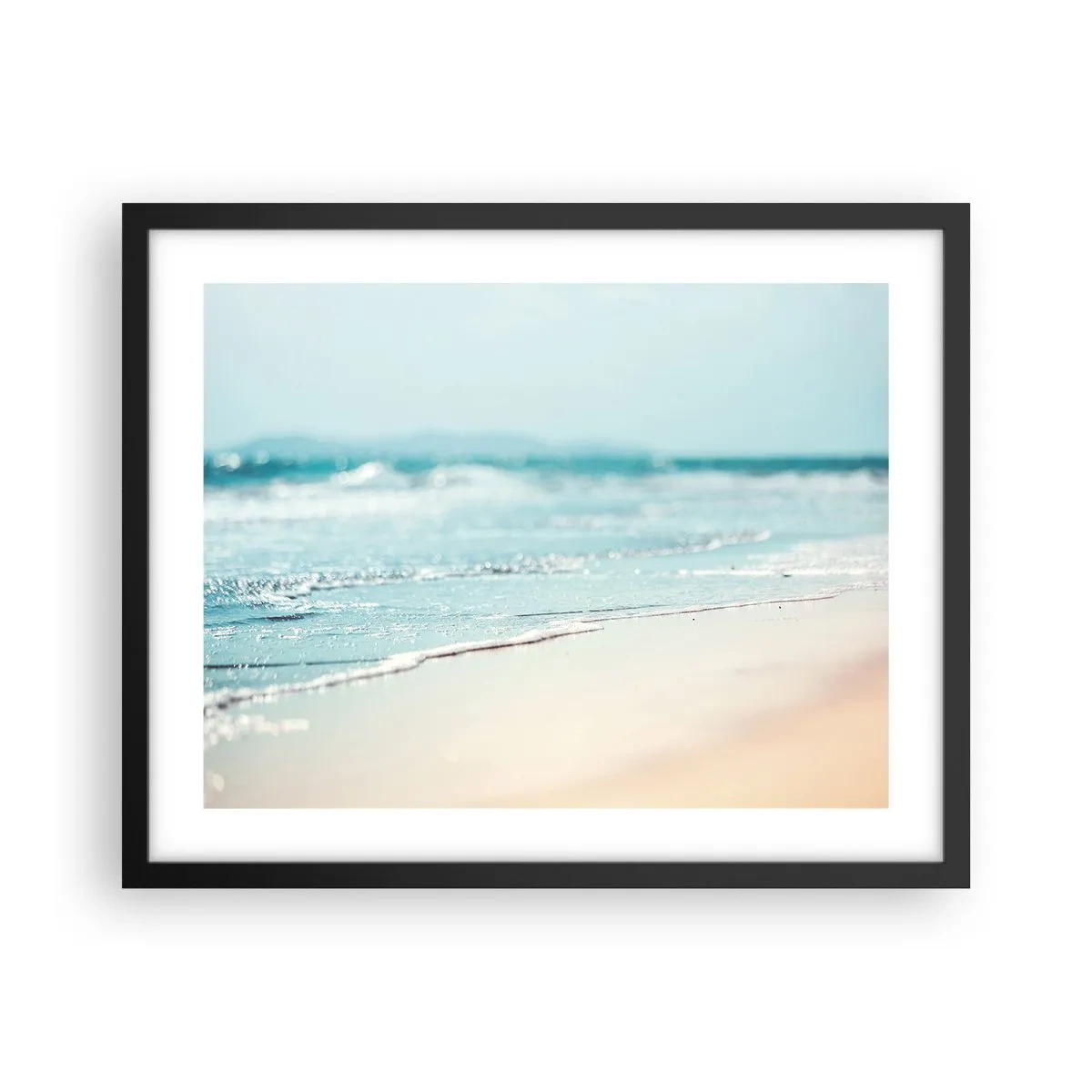 Plakát v černém rámu - Teplo a hluk - 50x40 cm