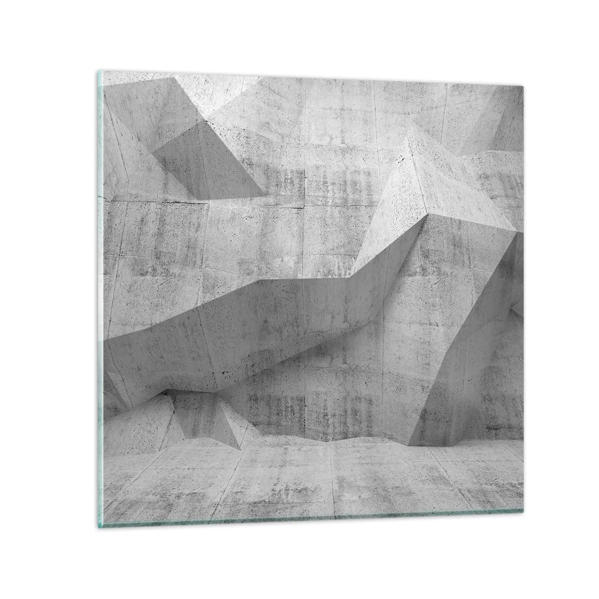 Obraz na skle - Skutečná výzva - 50x50 cm