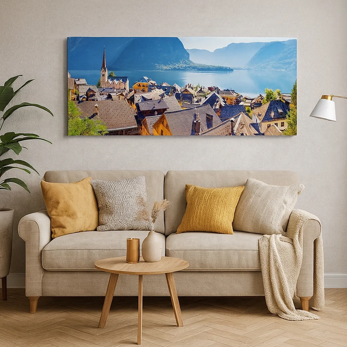 Obraz na plátně - Víc malebně to nejde - 30x30 cm