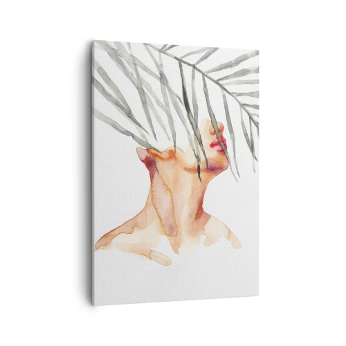 Obraz na plátně - Vnímat tep tropů - 50x70 cm