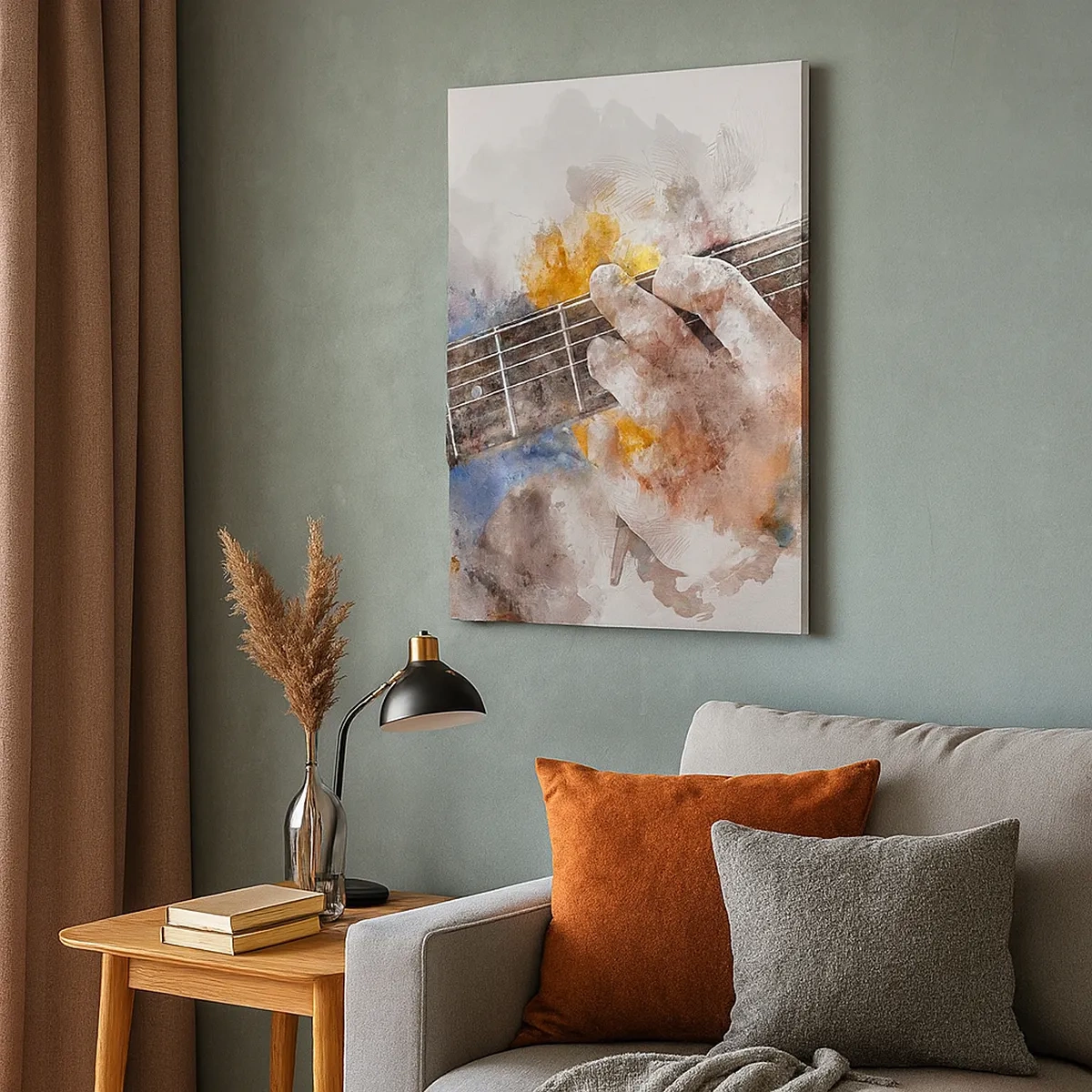 Obraz na plátně - Poezie mezi strunami - 50x70 cm