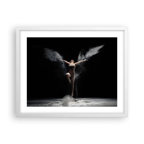 Plakát v bílém rámu - Elfové existují - 50x40 cm