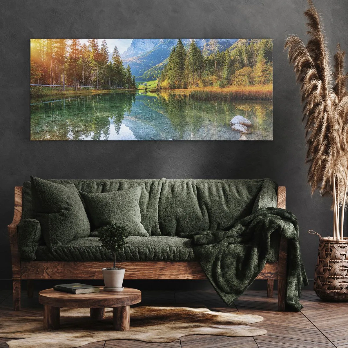 Obraz na plátně - Něžnost podzimu - 90x30 cm