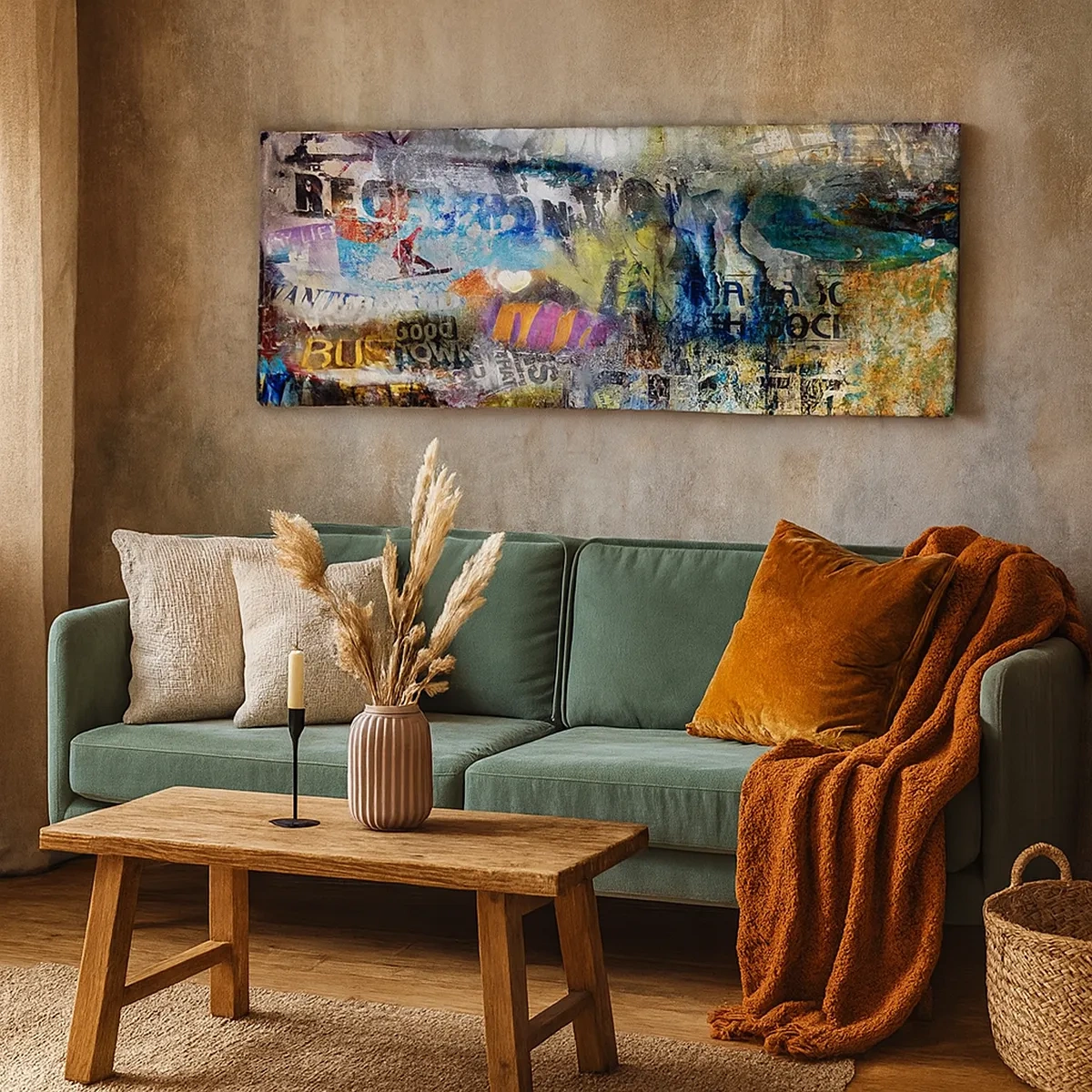 Obraz na plátně - Koláž vzpomínek - 30x30 cm