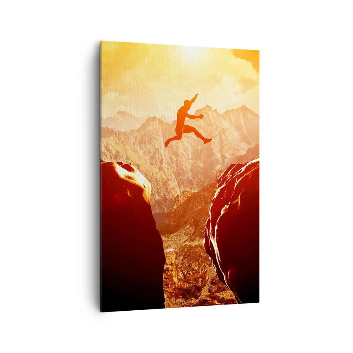Obraz na plátně - Překročením hranic - 80x120 cm