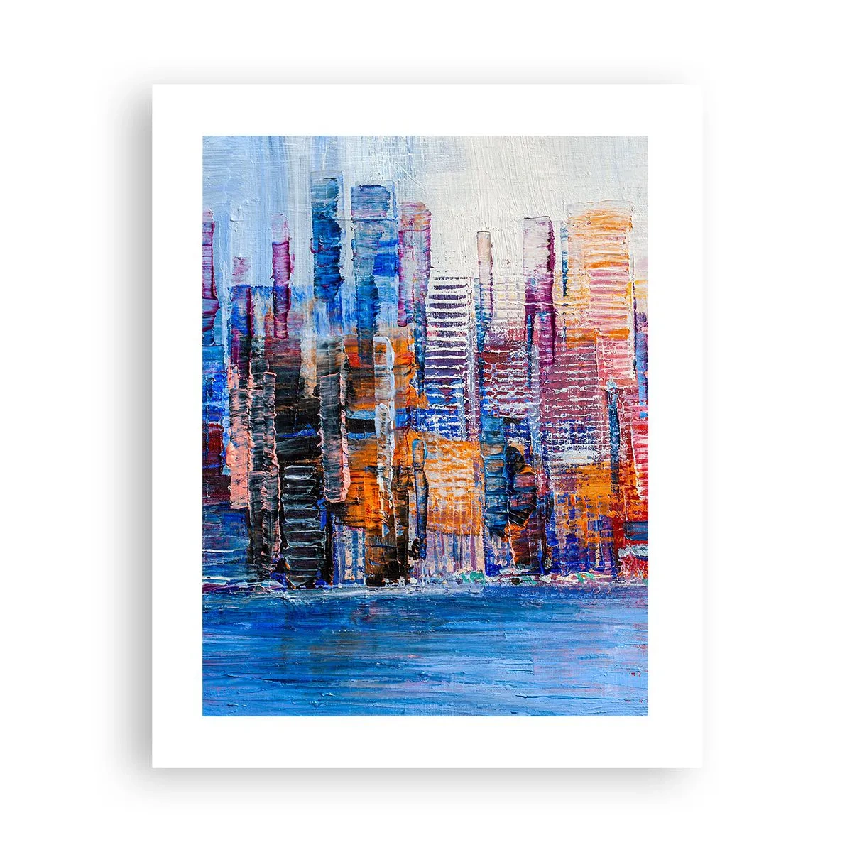 Plakát - Radostná metropole - 40x50 cm