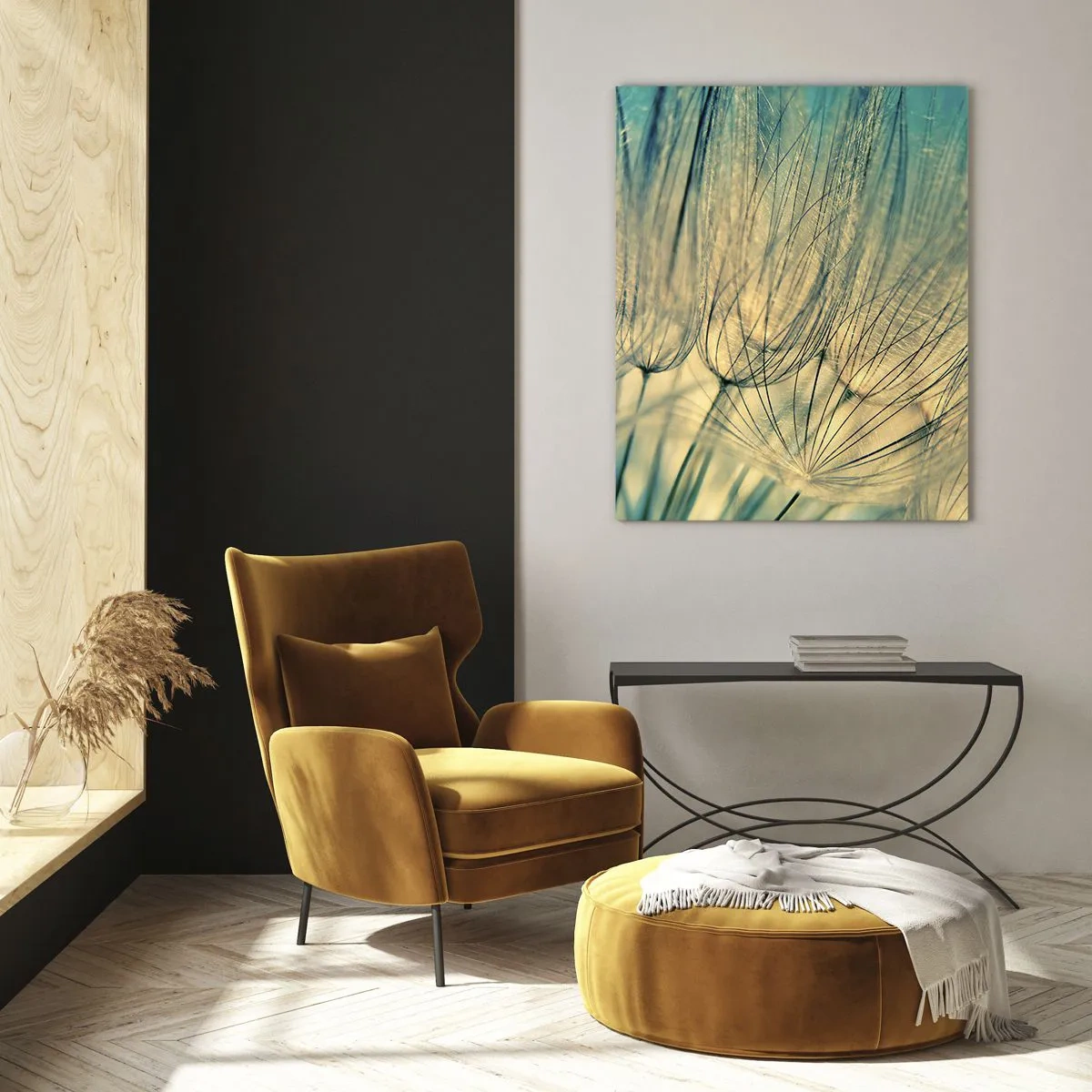 Obraz na skle - Čekání na vítr - 50x70 cm