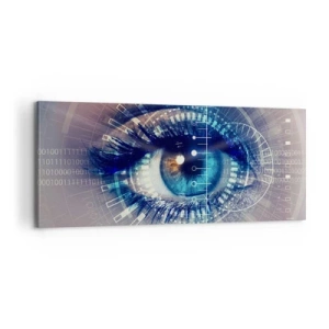 Obraz na plátně - Myslíš si, že mě znáš - 100x40 cm