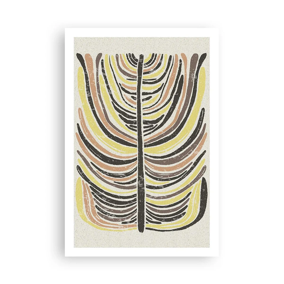 Plakát - Abstrakce plná života - 61x91 cm