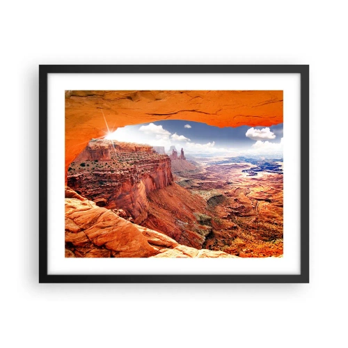 Plakát v černém rámu - Vytesané samotnou přírodou - 50x40 cm