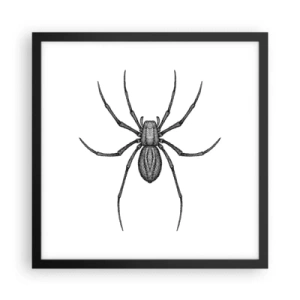 Plakát v černém rámu - Znepokojivá přesnost - 40x40 cm