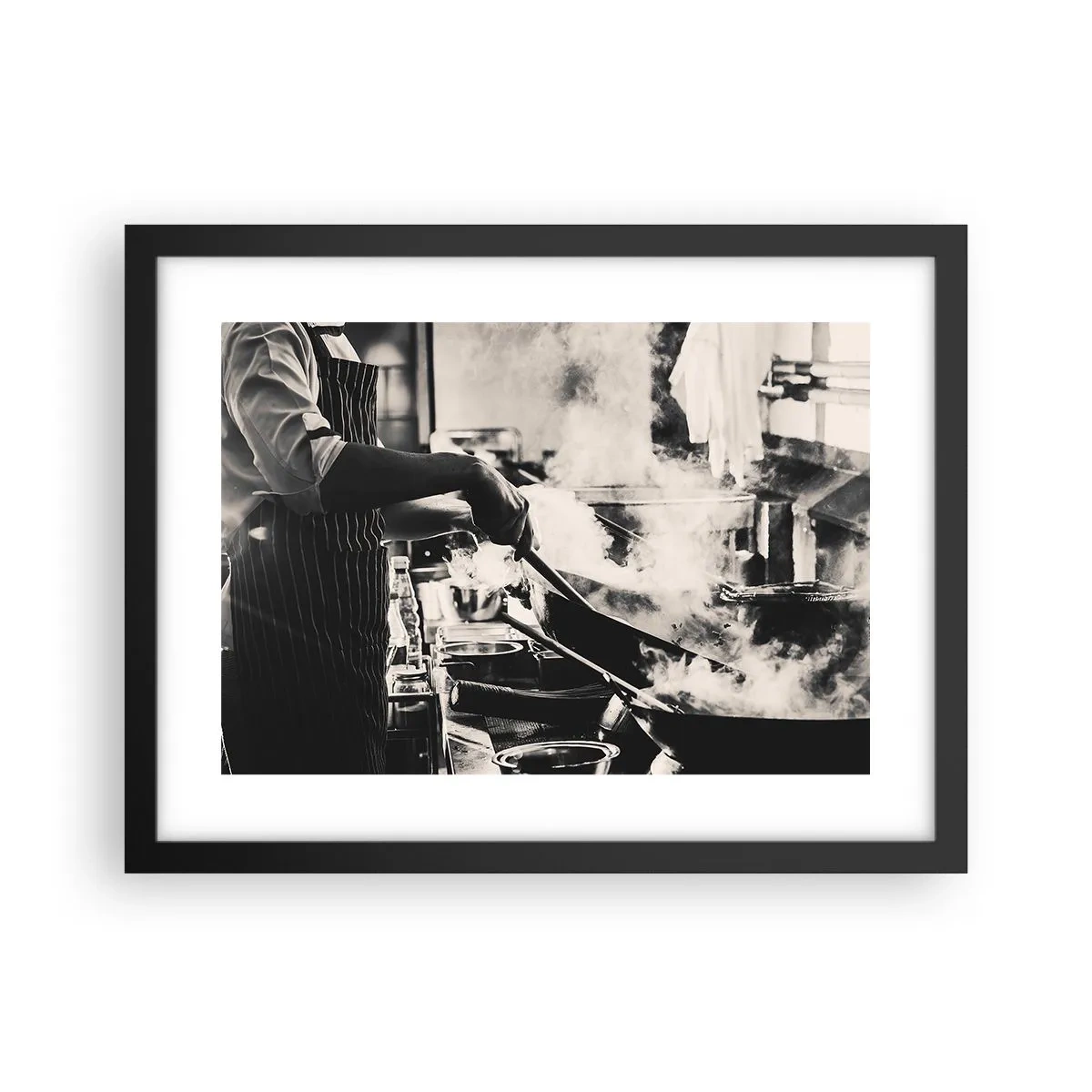 Plakát v černém rámu - Alchymie chutí - 40x30 cm