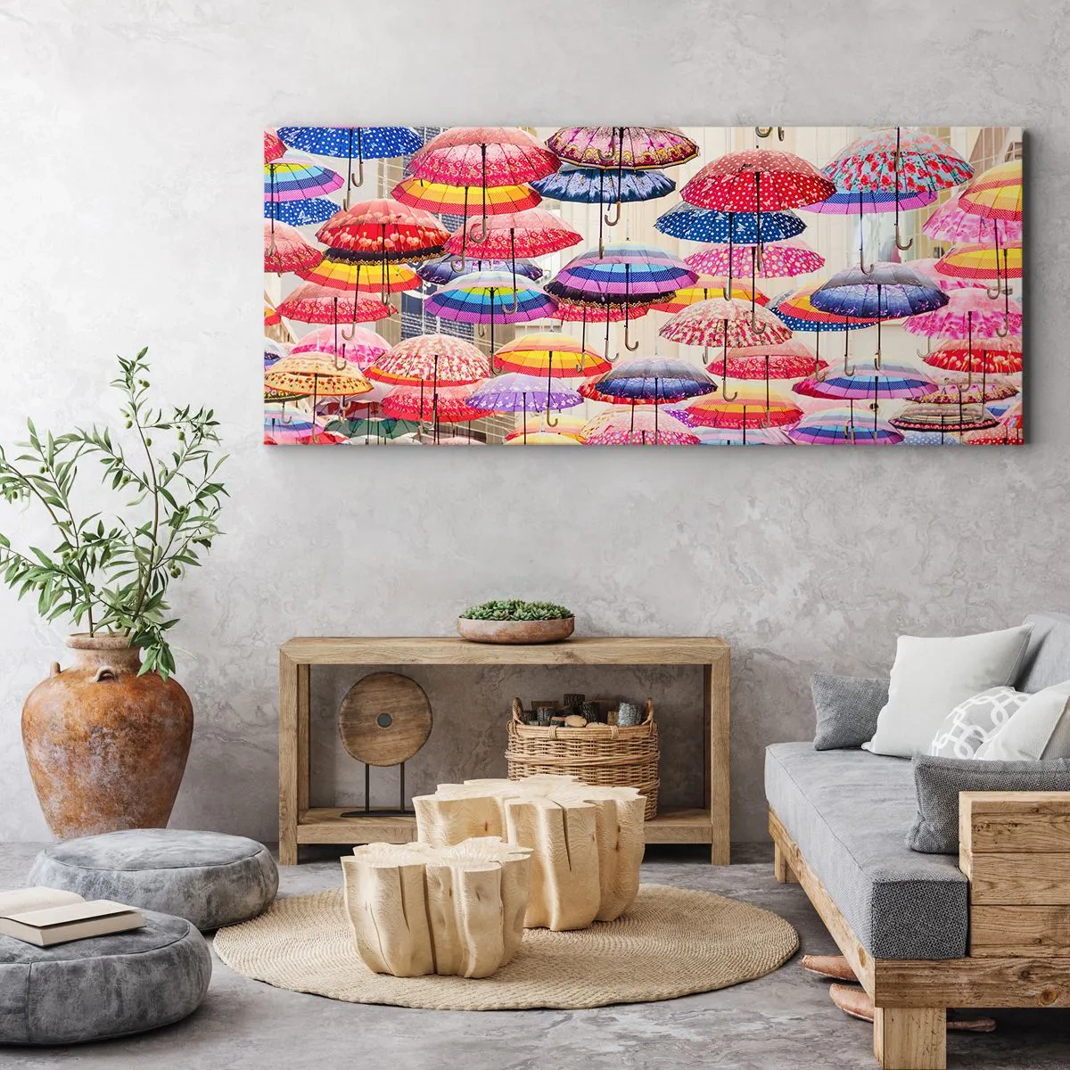 Obraz na plátně - Městská louka - 100x40 cm