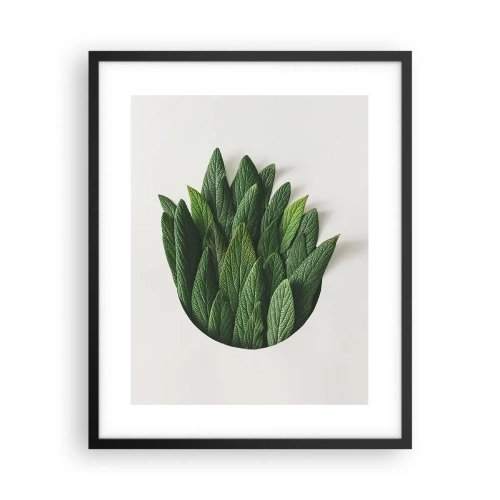 Plakát v černém rámu - Neukojitelná zvědavost - 40x50 cm