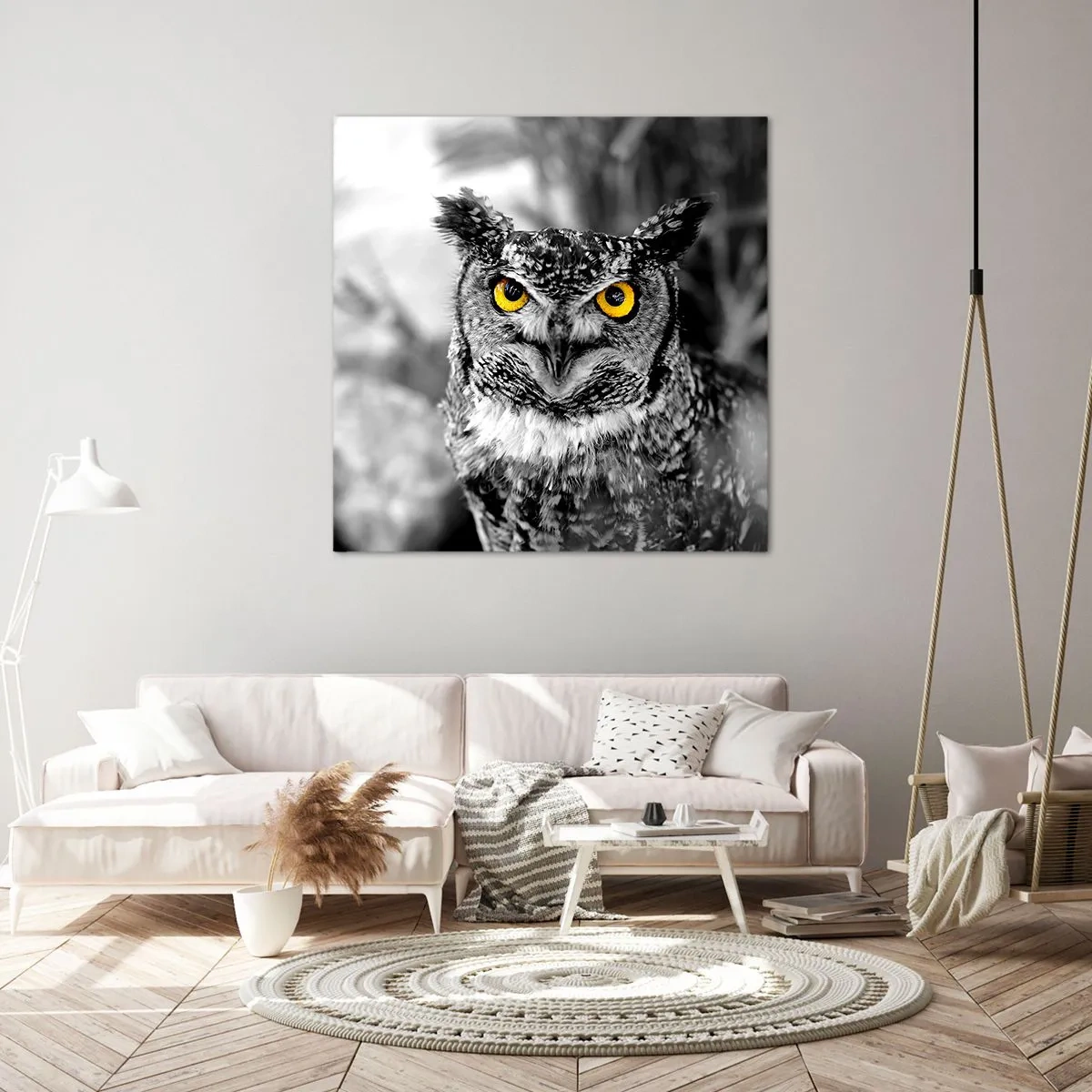 Obraz na plátně - Nic se neschová - 50x50 cm