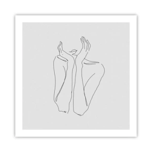 Plakát - O čem sní dívky - 60x60 cm