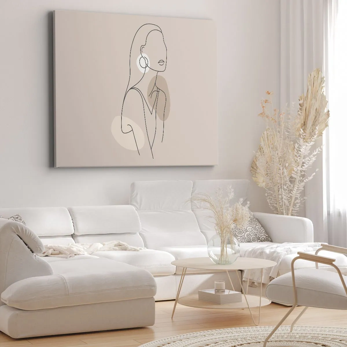 Obraz na plátně - Dívčí ikona - 70x50 cm