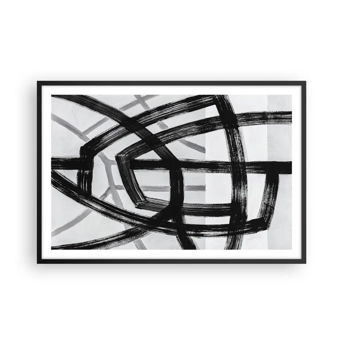 Plakát v černém rámu - Hloubka - 91x61 cm