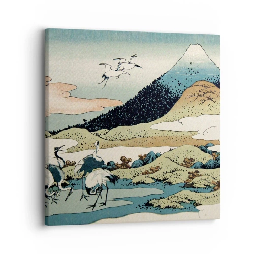 Obraz na plátně - V japonském duchu - 30x30 cm