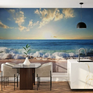 Fototapeta Premium Sand - Pohyb a nehybnost zároveň - Krajina, Moře, Pláž - 100x70 cm