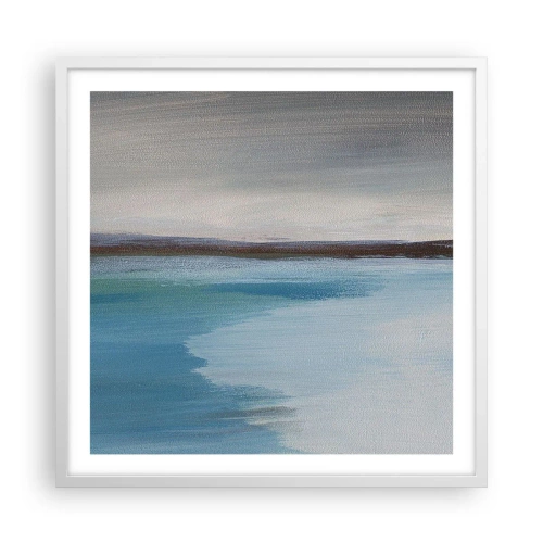 Plakát v bílém rámu - Horizontální krajina - 60x60 cm