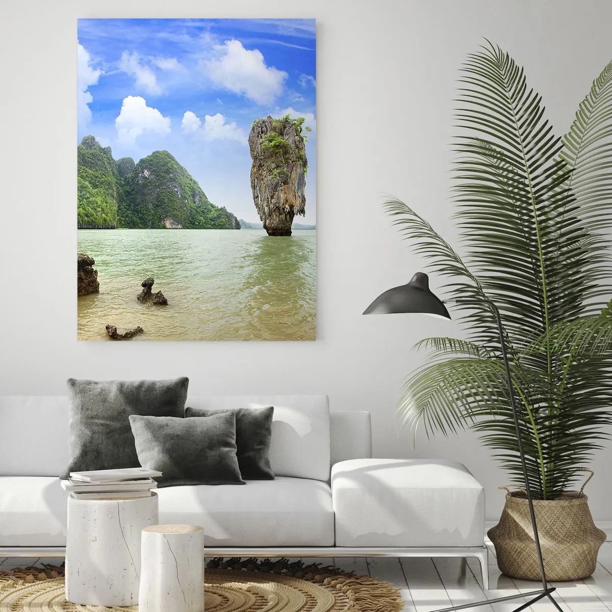 Obraz na skle - Skalní divy přírody - 50x70 cm