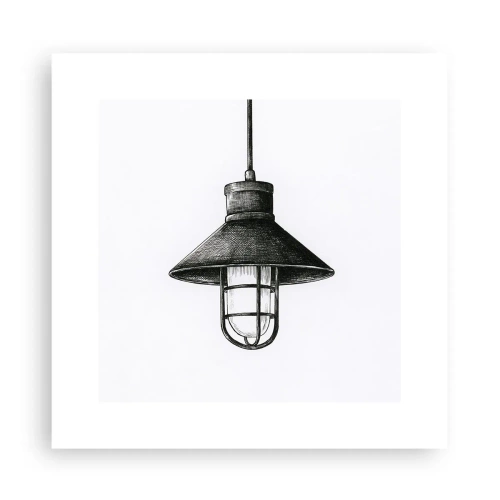 Plakát - Jako před lety… - 30x30 cm