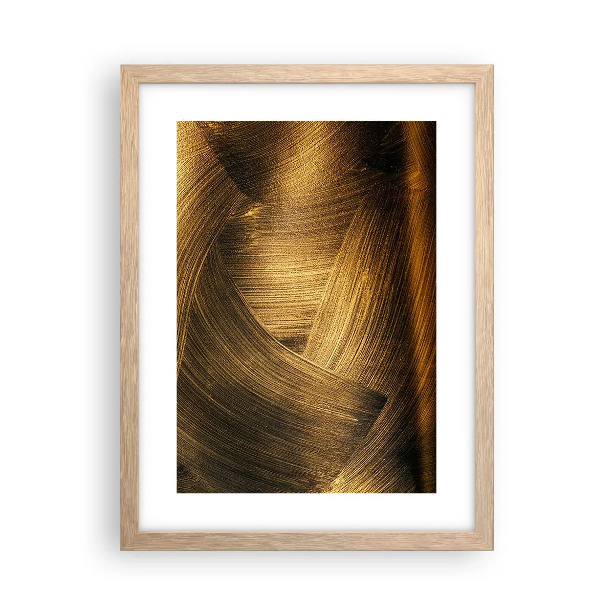Plakát v rámu světlý dub - Ve zlatém labyrintu - 30x40 cm