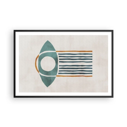 Plakát v černém rámu - Znaky a rituály - 91x61 cm