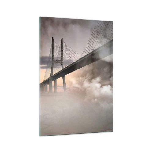 Obraz na skle - U řeky, která není - 70x100 cm