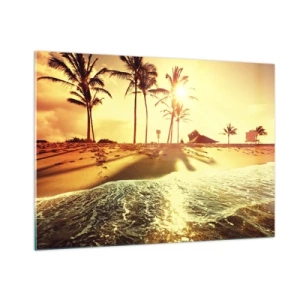 Obraz na skle - Kalifornské odpoledne - 100x70 cm