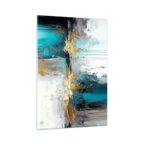 Obraz na skle - Všechno plyne - 70x100 cm