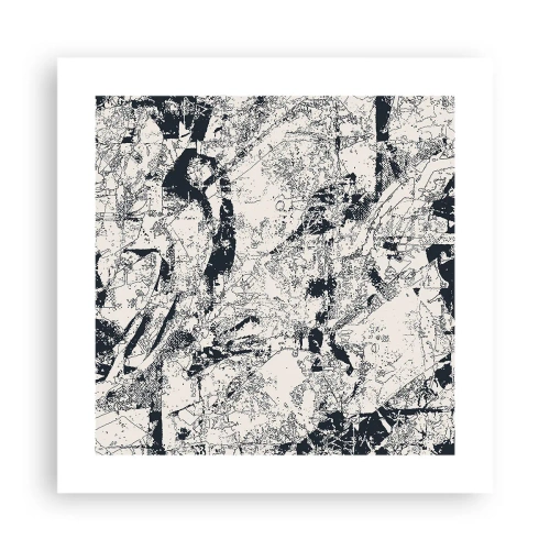 Plakát - Prolínání protikladů - 40x40 cm