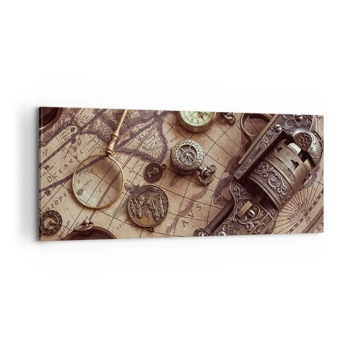 Obraz na plátně - Dobrodružství volá - 100x40 cm