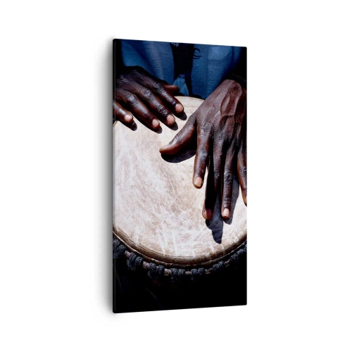 Obraz na plátně - Žijte ve svém rytmu - 55x100 cm