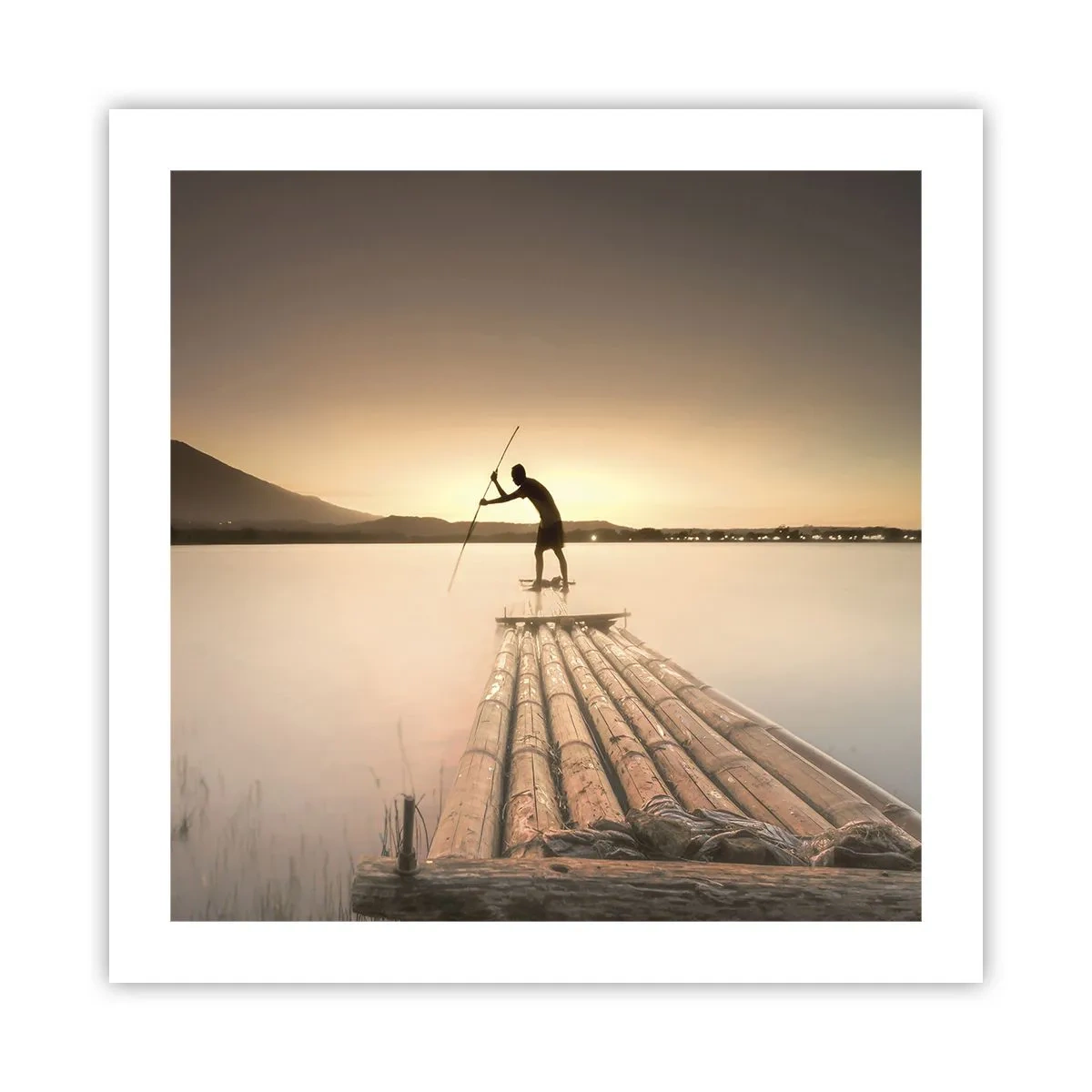 Plakát - Před odpočinkem - 50x50 cm