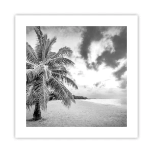 Plakát - Když toužíš po samotě…. - 40x40 cm