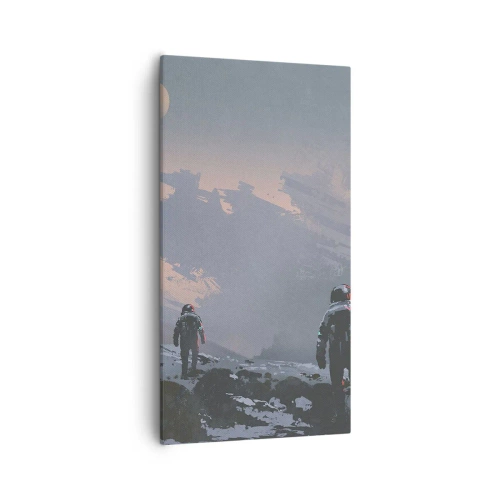 Obraz na plátně - Pod neznámou hvězdou - 55x100 cm