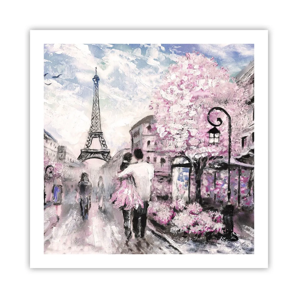 Plakát - Když se zamilovat, tak jenom v… - 60x60 cm