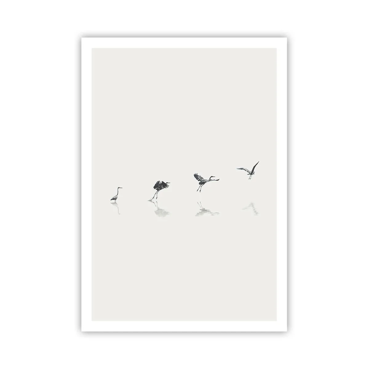 Plakát - Čtyři jednoduché kroky - 70x100 cm