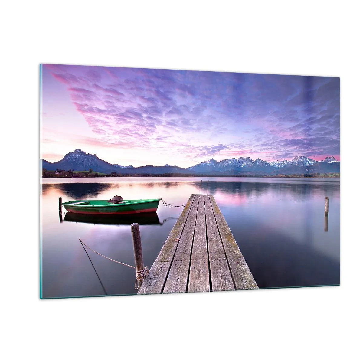 Obraz na skle - Přátelské ticho - 120x80 cm