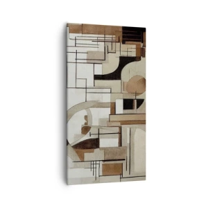 Obraz na plátně - Městská krajina 2.0 - 55x100 cm