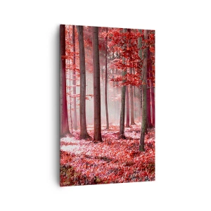 Obraz na plátně - Červená je stejně krásná - 80x120 cm