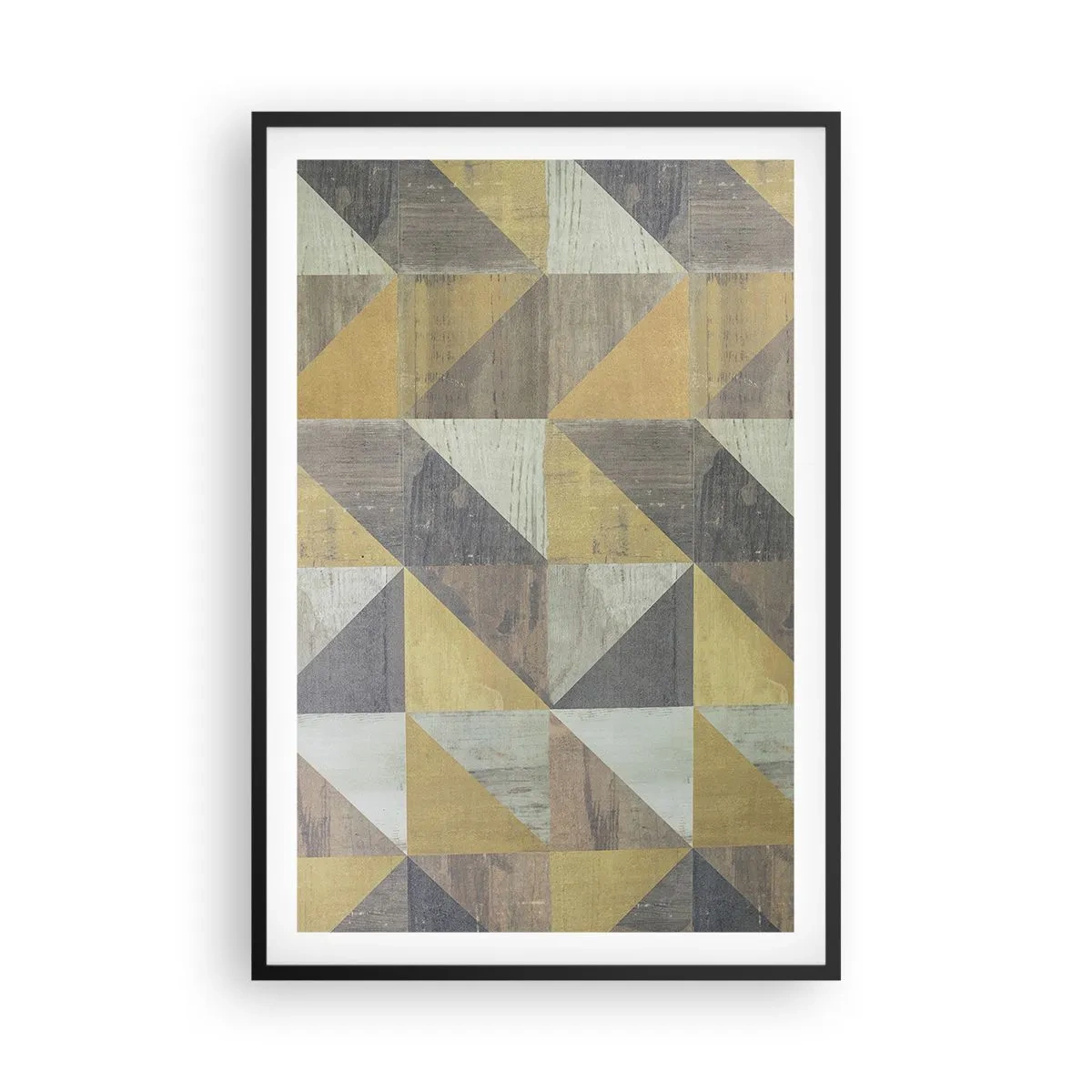 Plakát v černém rámu - V úhlu trojúhelníku - 61x91 cm