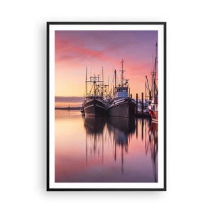 Plakát v černém rámu - Před dalším dnem - 70x100 cm
