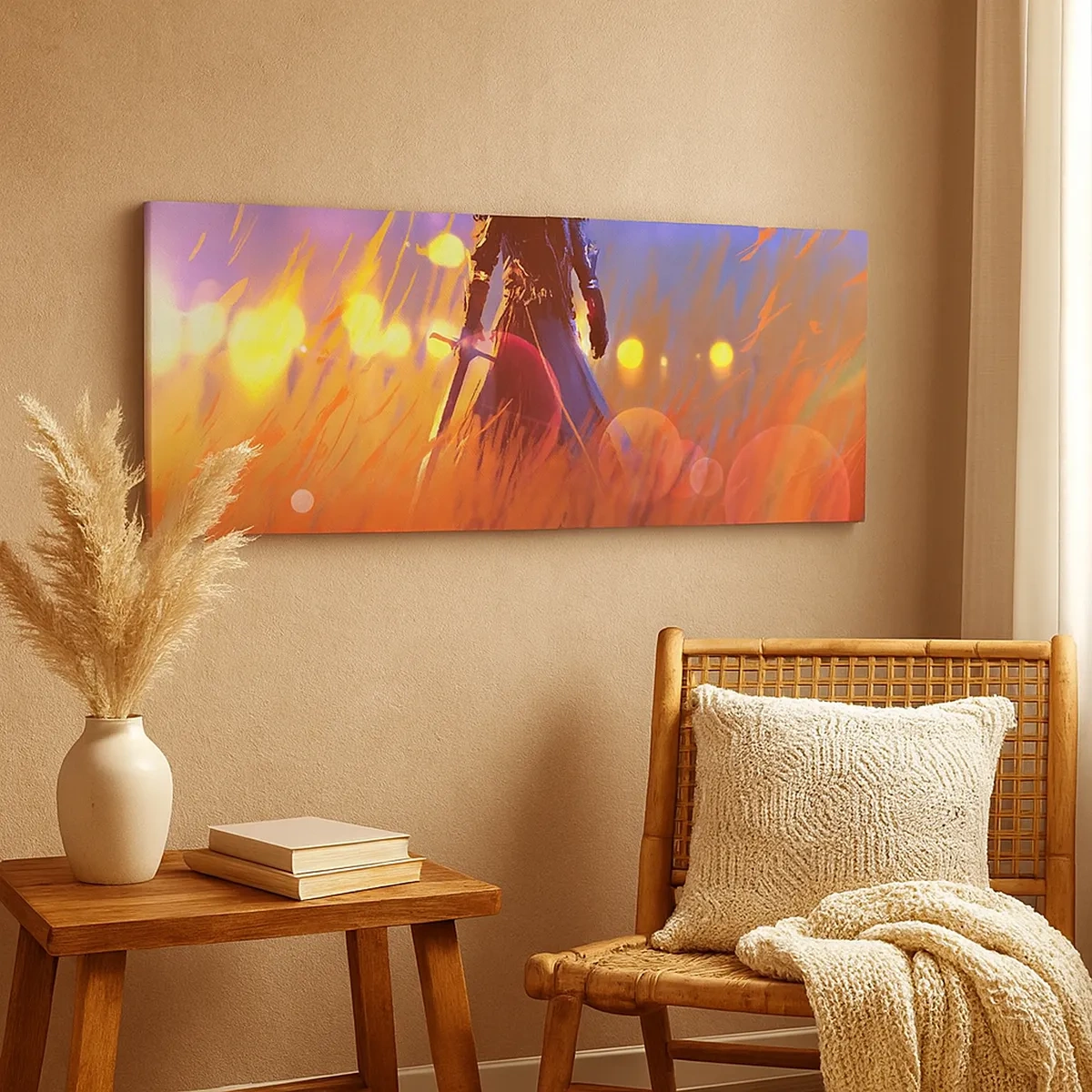 Obraz na plátně - Bludný rytíř - 30x30 cm